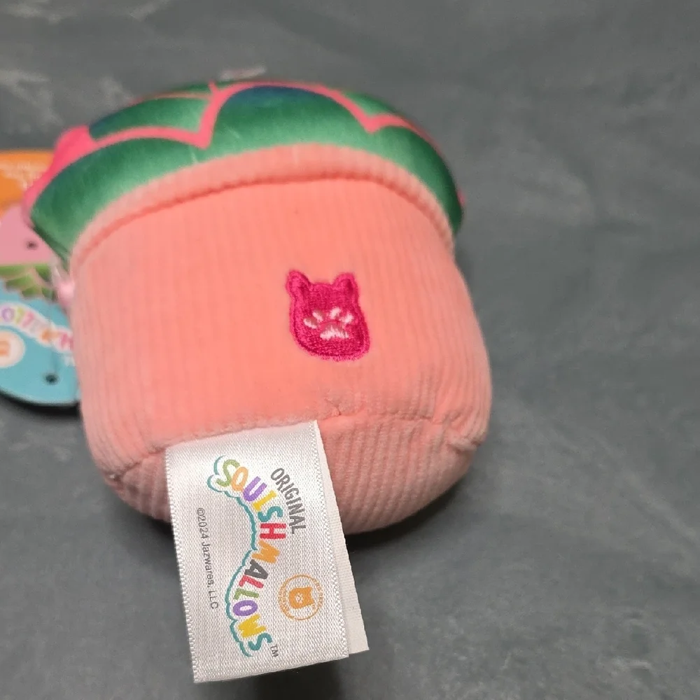 Squishmallows Pink and Green Cactus Plush